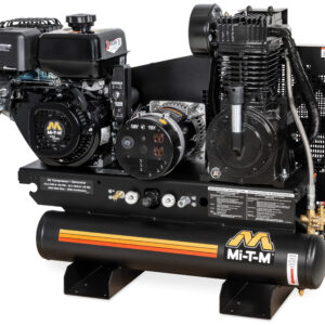 8-GALLON Industrial Two Stage - Gasoline Stationary AG2-SM14-08M1E