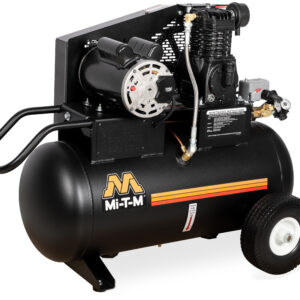 20-GALLON Industrial Single Stage - Electric AM1-PE02-20M