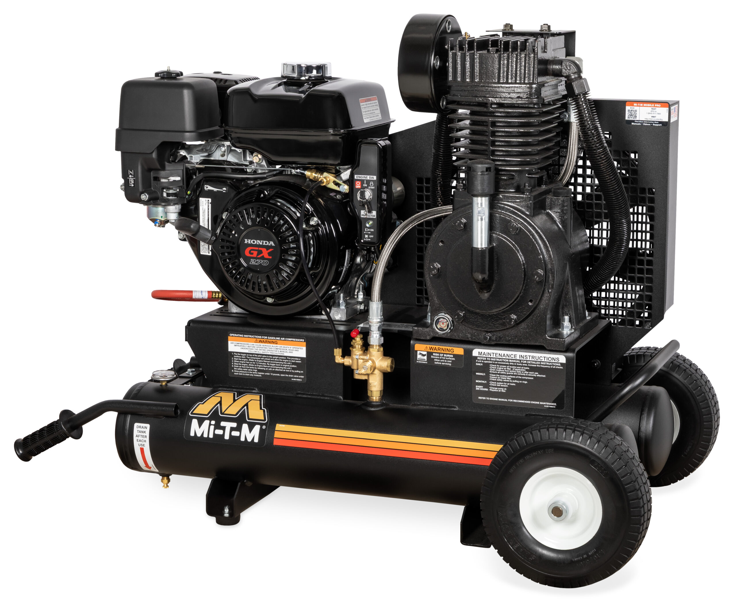 8-GALLON Industrial Two Stage - Gasoline AM2-PH09-08ME