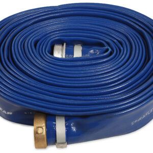 50-foot x 2-inch blue PVC soft discharge hose 15-0295
