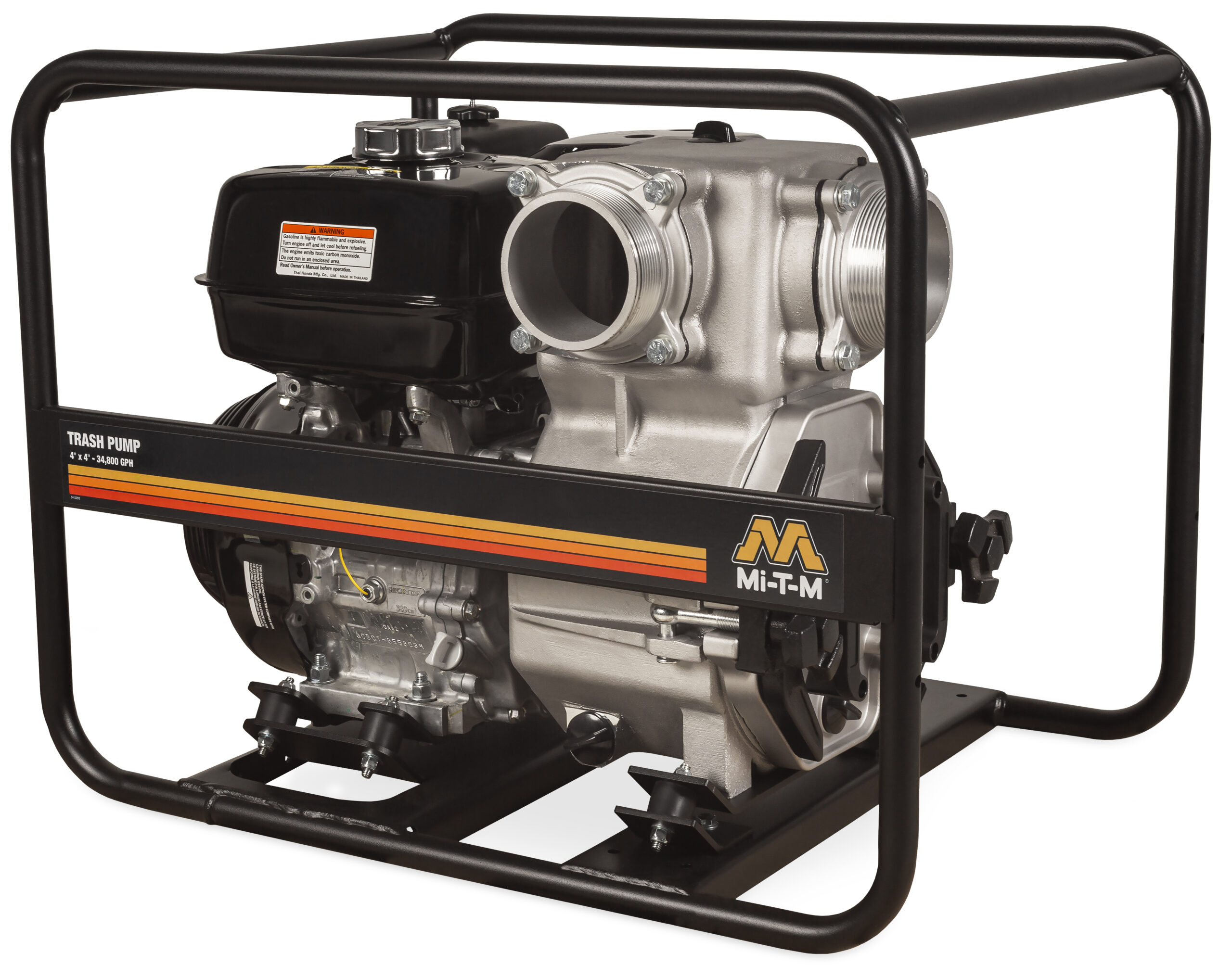 4-Inch Industrial Trash Pump WTP-T04-0MGH